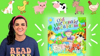 Kids Book Sing Along Old MacDonald Had A Farm Nursery Rhymes 