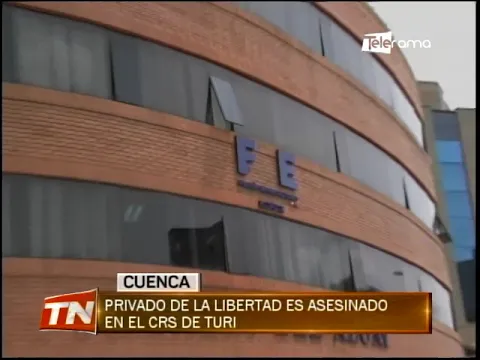 Privado de la libertad es asesinado en el CRS de Turi