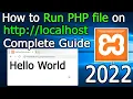 Download Lagu How to Run PHP file on localhost | Windows 10 [ 2022 Update ] Complete guide for using XAMPP Server