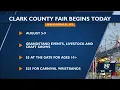Clark County Fair begins