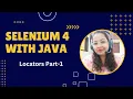 Locators In Selenium WebDriver Part-1