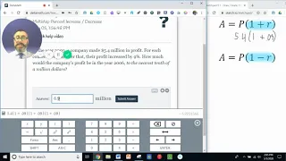 Multistep Percent Increase Decrease