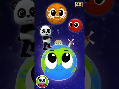 La Chanson des Planètes 🌍🪐 #shortvideo #Apprendre #VideoPourEnfants #DessinAnime #planetsong
