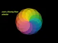 Create a Blooming Flower Animation - CSS Animation Only CSS