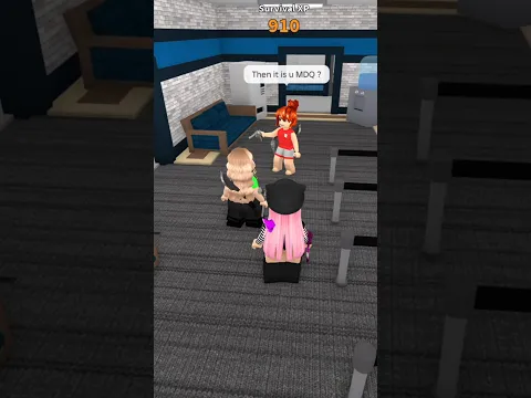 Why Did Both Die at the End ? 😑😑 #roblox #robloxedit #robloxshorts #mm2 #shorts