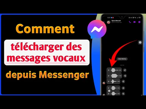 Download MP3 Comment télécharger un message vocal depuis Facebook Messenger |  Enregistrer le fichier audio