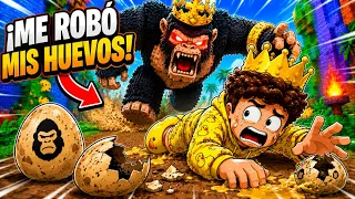 ROBÉ EL HUEVO DEL GORILA... ¡Y AHORA ME ATRAPÓ! 😱🦍ROBLOX