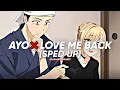 Download Lagu ayo girl x love me back (sped up) - Jason Derulo \u0026 trinidad cardona || mashup