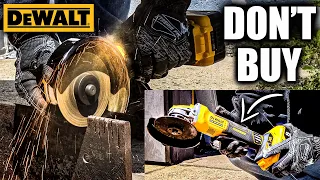 DON T BUY THIS NEW DeWALT 20V MAX XR Power Detect CORDLESS GRINDER