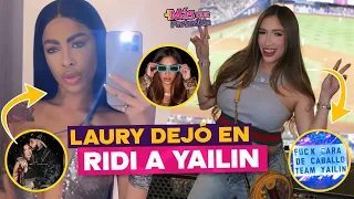 LAURY SAAVEDRA AND ANUEL AA LEFT YAILIN THE MOST VIRAL IN RIDICULE SHOWING THEIR LOVE