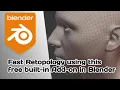 Lagu Snelle retopologie met behulp van de bsurfaces-add-on in Blender