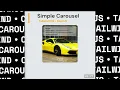 Simple Carousel with Tailwind React JS