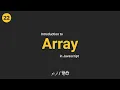 Array in Javascript Array in Hindi Urdu