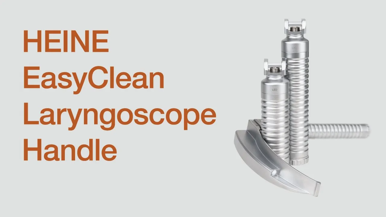 HEINE EasyClean LED Laryngoscope Handle — Introduction