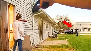 200IQ Cops Outsmart Woman With Baseball Bat