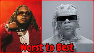 worst to best list ds4ever drip season forever by gunna ranked 