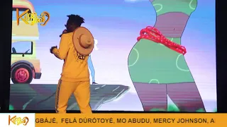 mr eazi performs surrender feat simi live at the future awards africa 2018 nigerian entertainment 