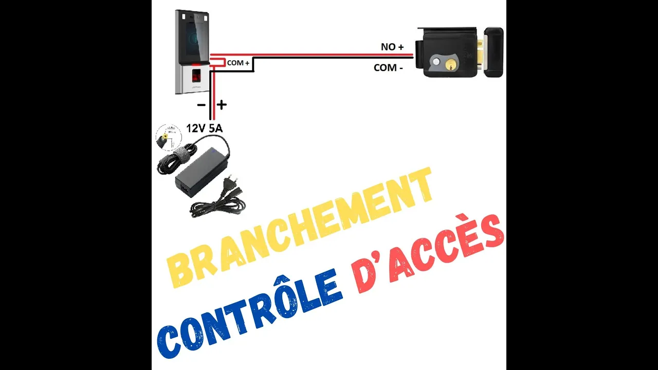Brancher et configurer un contrôle d’accès Hikvision