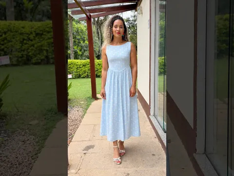 Vestido novo que eu fiz