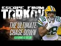 AJ Dillon in the midst of an intense chase down What could go wrong