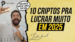 AS MELHORES CRIPTOS PARA 2025