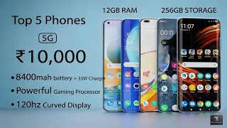 TOP 5 Best Phone Under 10000 - August 2026 🔥 Best 5g Mobile Under 10000