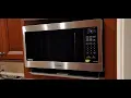 Panasonic Inverter microwave NN-SC73LS from Home Depot Quick Review 1K Plz subscribe like share