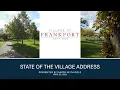 Frankfort State of the Village 2025