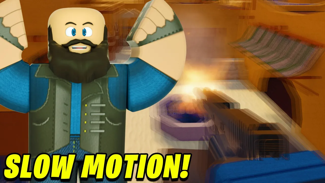 Arsenal But in SLOW MOTION.. (Roblox Arsenal)