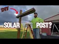 DIY Solar Post Lights