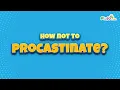 How to stop Procrastination overcome procrastination Plufoo Shorts