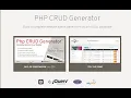 How to create a Database Admin Panel with CRUD operations in PHP for your MySQL PDO Database