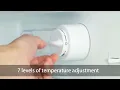 Whirlpool 4 3 cu ft Mini Refrigerator Stainless Steel WH43S1E 4