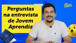 5 PRINCIPAIS PERGUNTAS NA ENTREVISTA DE JOVEM APRENDIZ