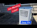 How to fix AC not blowing cold