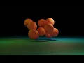 Bouncy Ball Physics Simulation in Blender