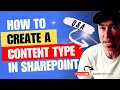 SharePoint Content Type Mastery Learn How to Create Content Types