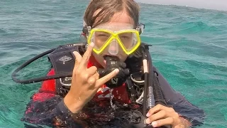 Crew get PADI certified to SCUBADIVE Episode 15 (Sailing Catalpa)