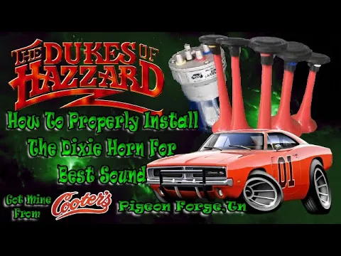 Download MP3 Dixie Air Horn Install Hook-up Proper Way And Sound