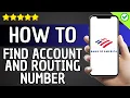 How to Find Account Number And Routing Number On Bank Of America APP