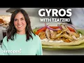How to Make Gyros with Tzatziki Sauce Get Cookin Allrecipes