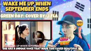 Download WAKE ME UP WHEN SEPTEMBER ENDS - GREEN DAY [COVER BY J.FLA] 🇰🇷 (REACTION) MP3