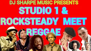 STUDIO 1 ROCKSTEADY MEET REGGAE Alton Ellis Ken Boothe Sugar Minott Sanchez Beres Hammond