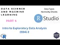 Part 6 Intro to Exploratory Data Analysis EDA 2