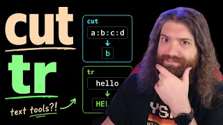 cut and tr Unix Commands - Bash Scripting Course pt27
