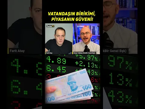 VATANDAŞIN BİRİKİMİ, PİYASANIN GÜVENİ!