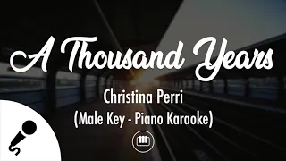 Download A Thousand Years - Christina Perri (Male Key - Piano Karaoke) MP3