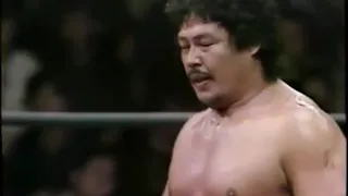 genichiro tenryu ashura hara vs yoshiaki yatsu haru sonada all japan november 14th 1987 