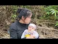 Download Lagu FULL VIDEO: 14-year-old single mother build a bamboo house alone in the forest - Homeless mother