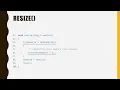 Data Structures Module 1 Array Part 4 Vector implementations